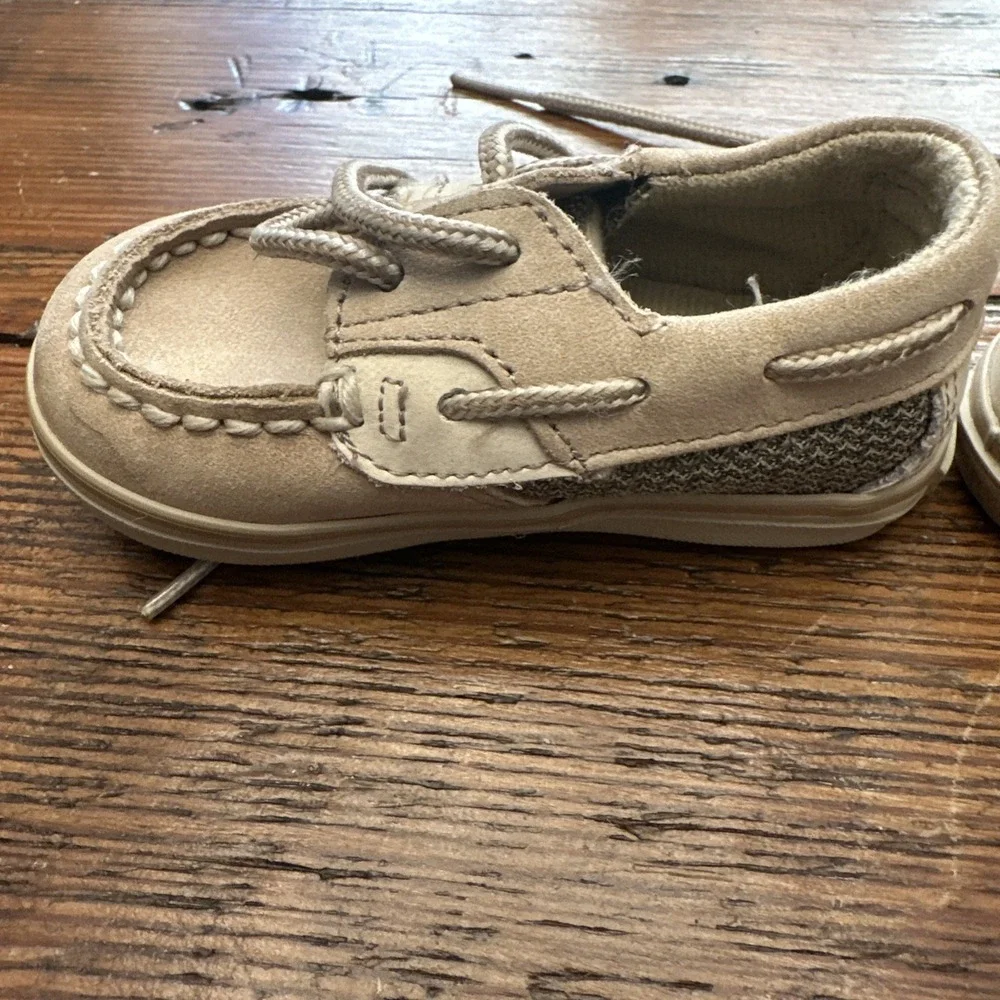SPERRY - Bluefish Crib Boatshoes‎ - Toddler, Baby - Size 2M Moccasin